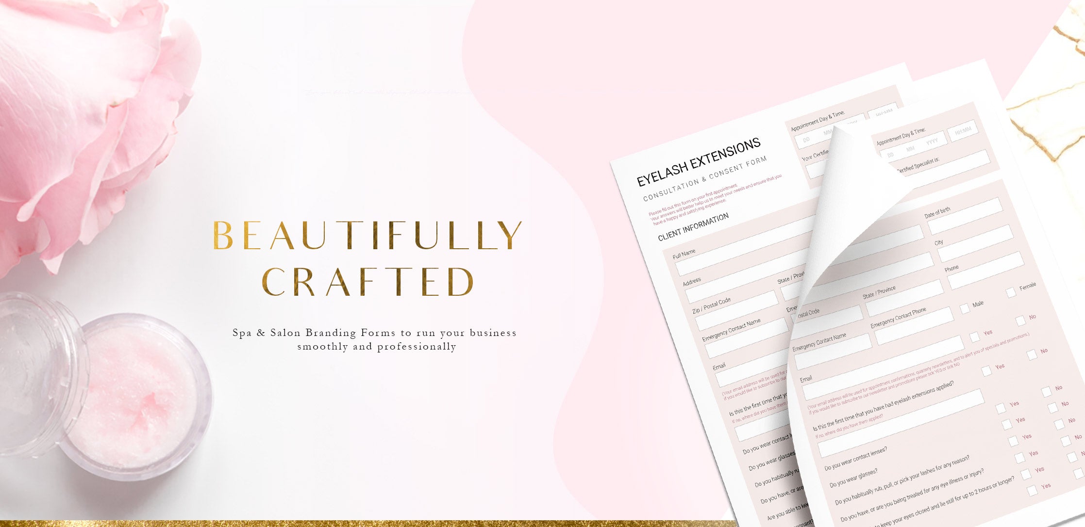 Salon beauty forms
