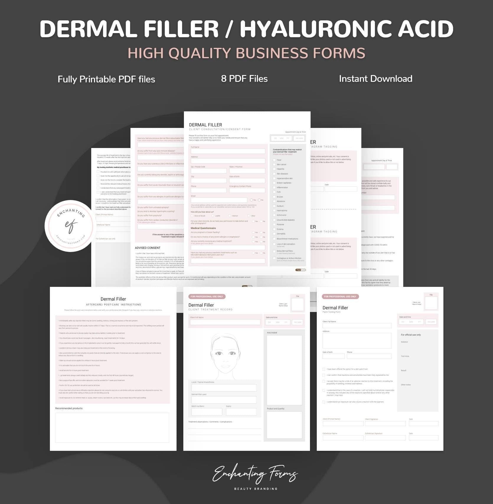 Dermal Filler Consultation & Consent Forms