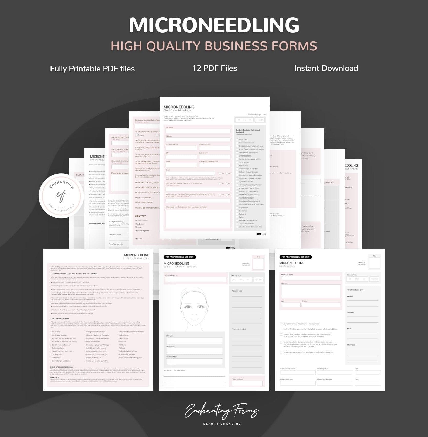 Microneedling Consultation & Consent Forms